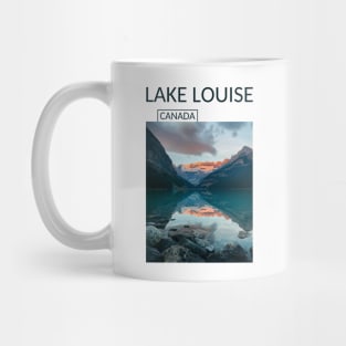 Lake Louise Banff National Park Alberta Canada Gift for Canadian Canada Day Present Souvenir T-shirt Hoodie Apparel Mug Notebook Tote Pillow Sticker Magnet Mug